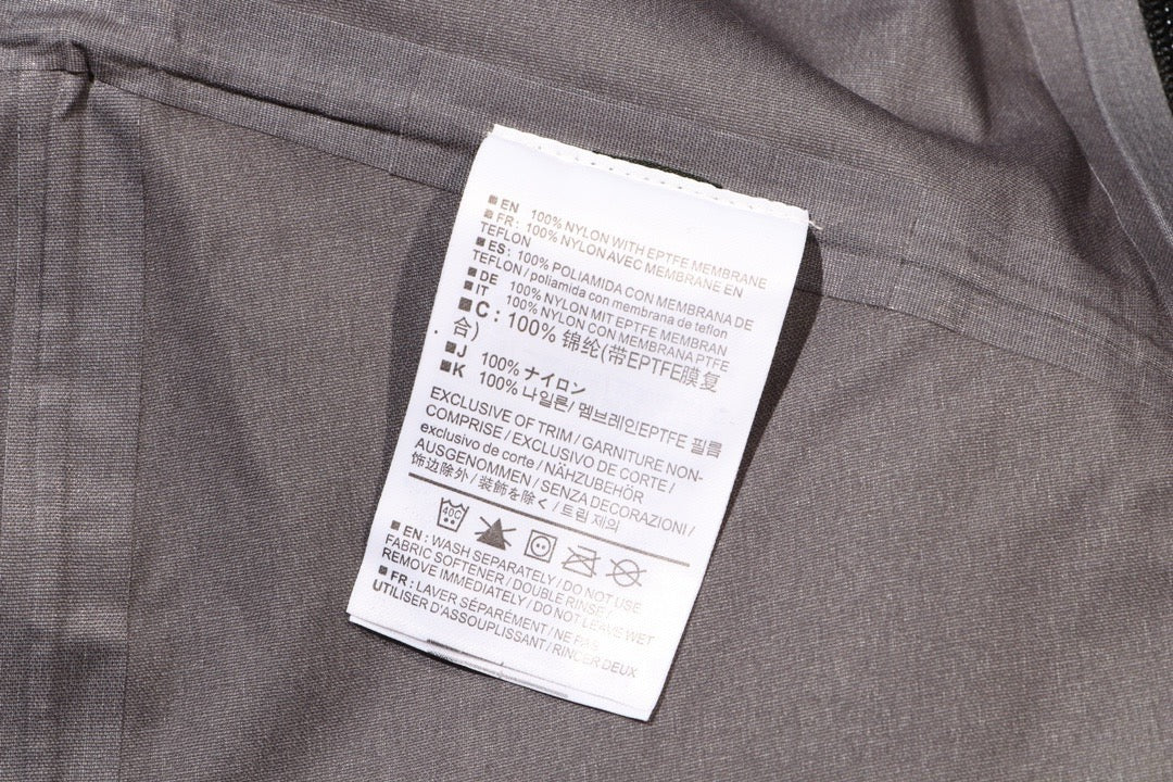 Black Nylon Technical Straight - Men's