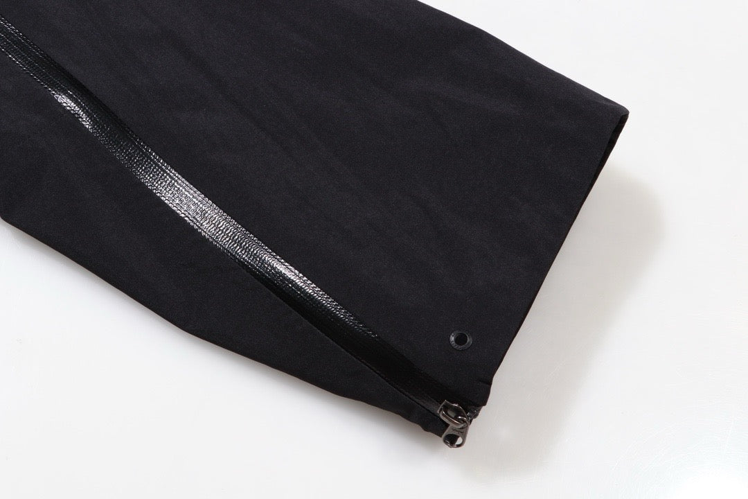 Black Nylon Technical Straight - Men's