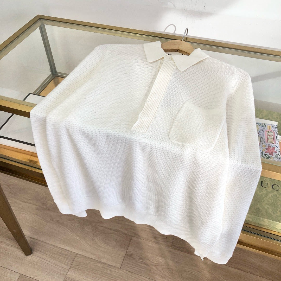 White and Apricot Shirt - Men's