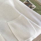 White and Apricot Shirt - Men's