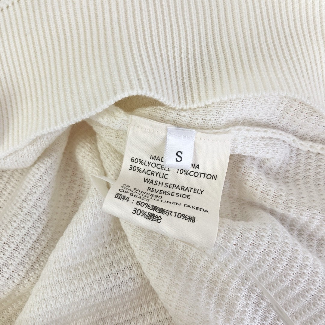 White and Apricot Shirt - Men's