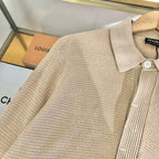 White and Apricot Shirt - Men's