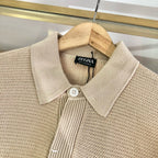 White and Apricot Shirt - Men's