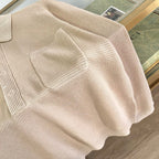 White and Apricot Shirt - Men's