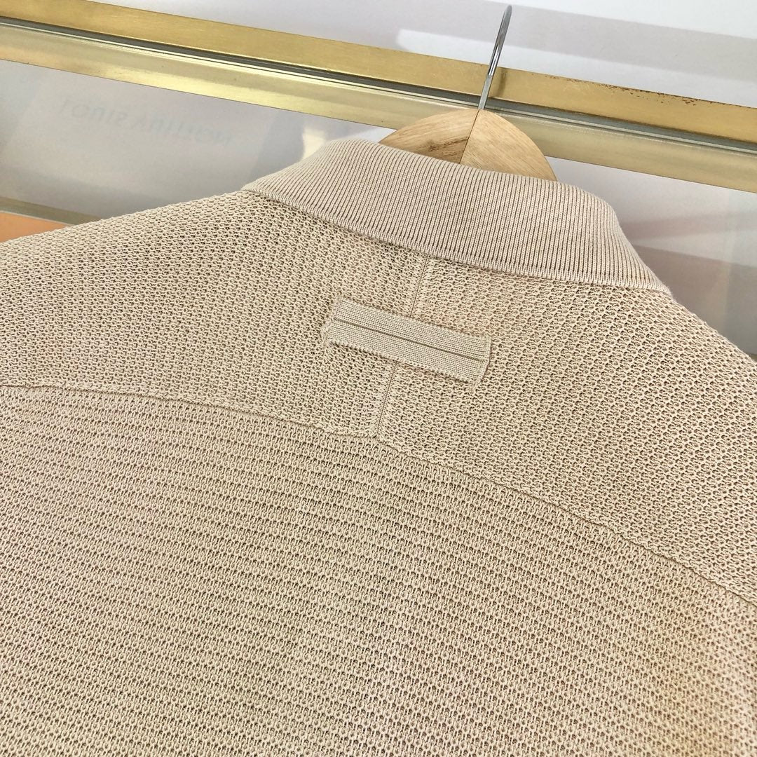 White and Apricot Shirt - Men's