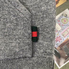 Grey Fleece Patch Zip-Through - Men's