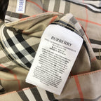 Beige Cotton Check Overshirt - Men's