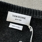 Grey Mohair Plain Cardigan - Women's