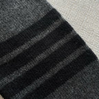 Grey Mohair Plain Cardigan - Women's