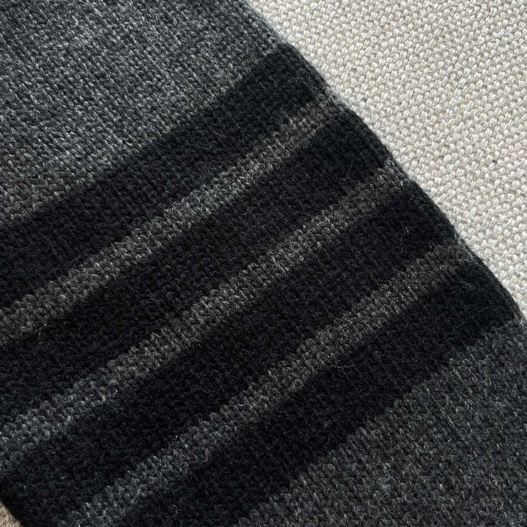 Grey Mohair Plain Cardigan - Women's