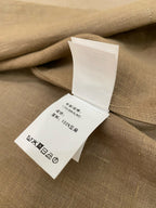 Khaki Suede Plain Overshirt - Men's