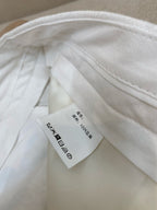 White Linen Plain Wide-Leg - Men's