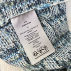 Cream Jacquard Monogram Crewneck - Men's