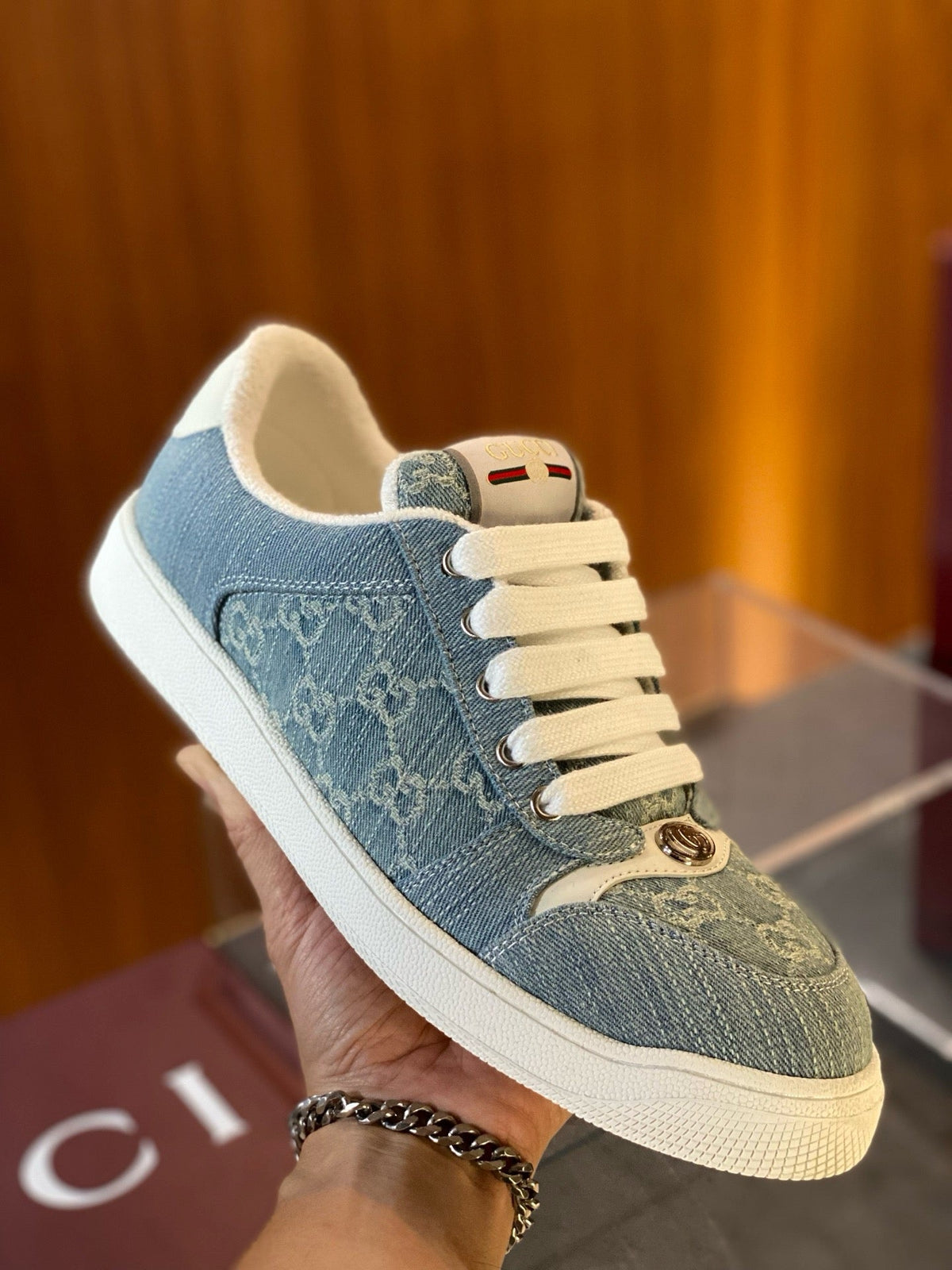 Blue Sneakers