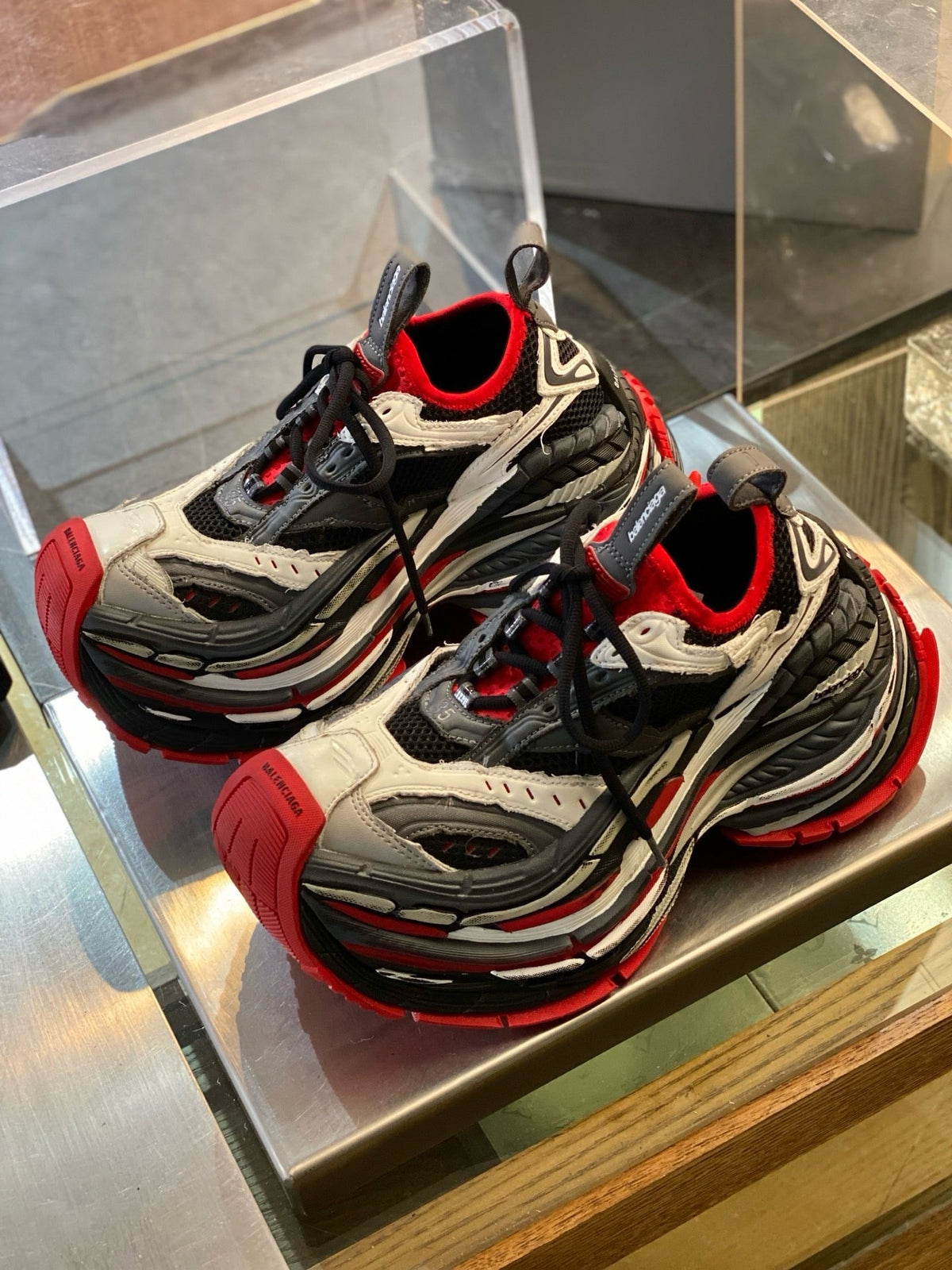 Panelled Runner Dark Grey Sneakers