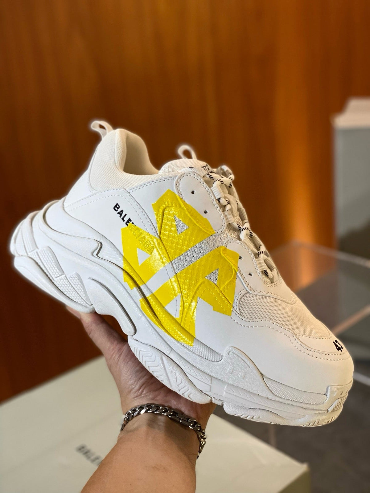 Black and White Sneakers