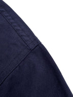 Navy Cotton Anagram Overshirt - Men's