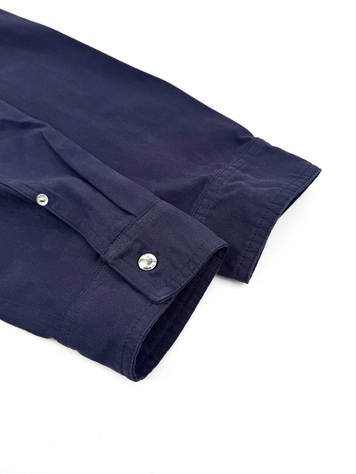 Navy Cotton Anagram Overshirt - Men's