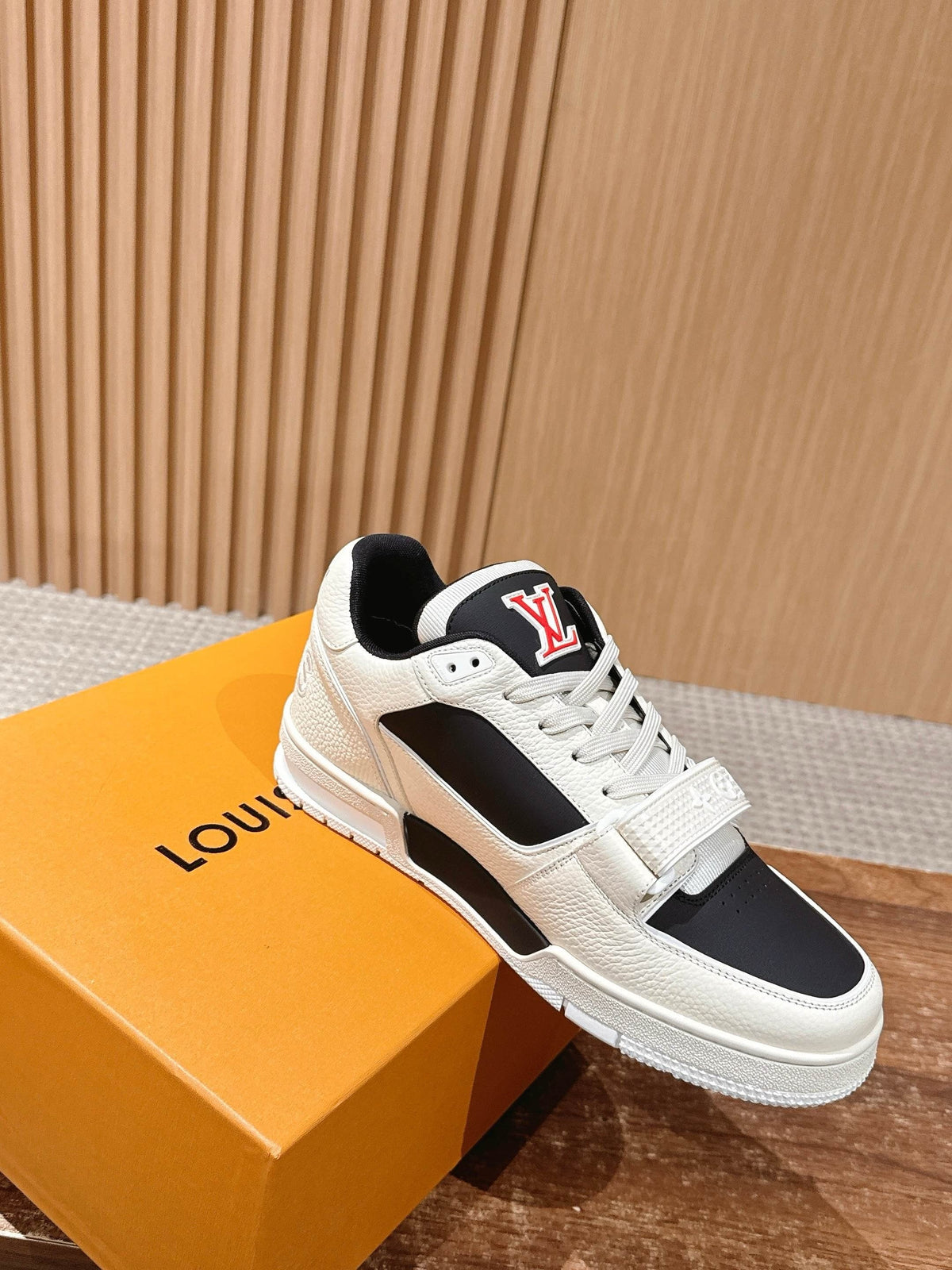 Trainer Navy and White