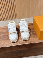 Trainer Navy and White