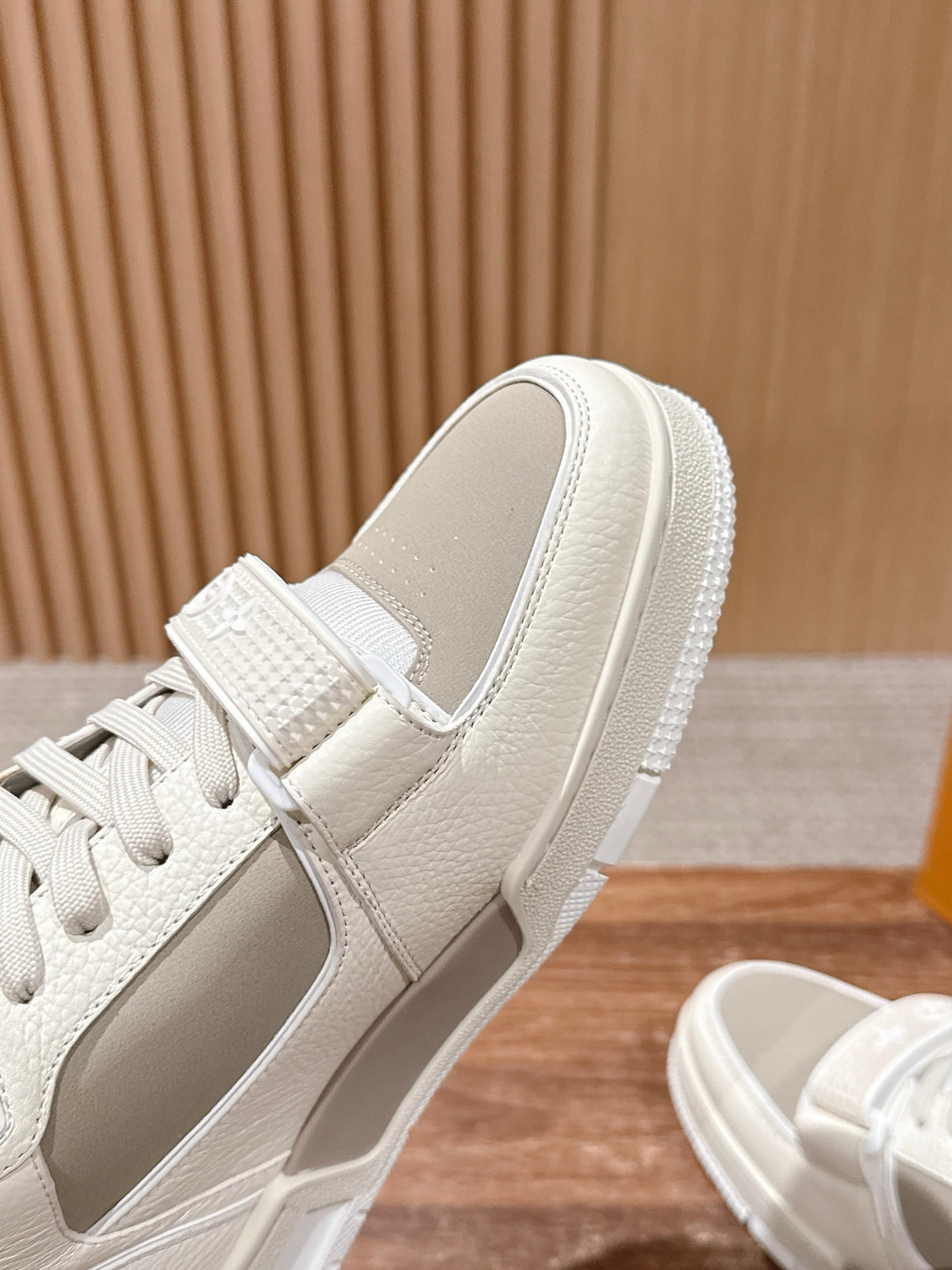 Trainer Navy and White