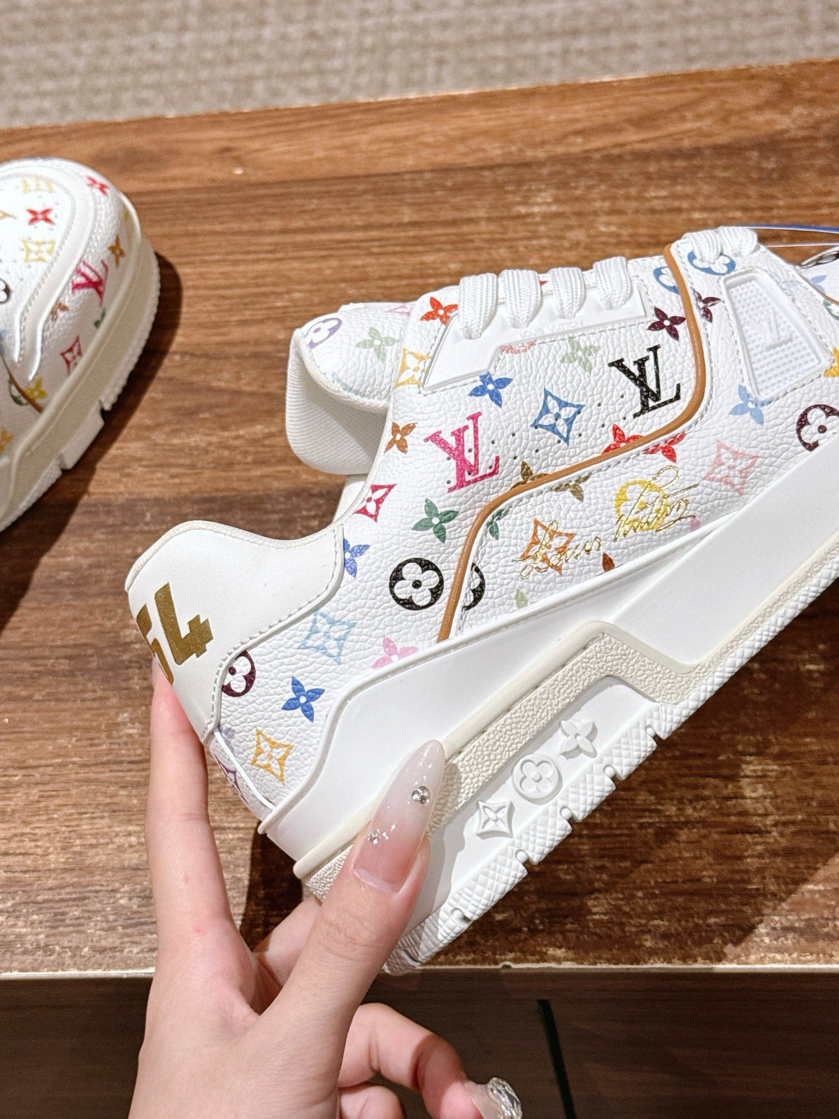 Black and White Sneakers