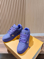 Trainer Black Textured