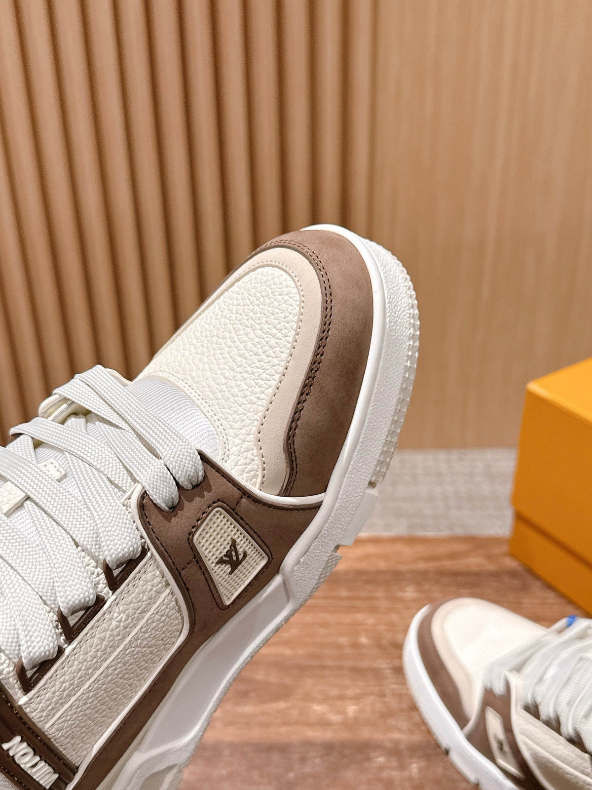 Trainer Grey and White