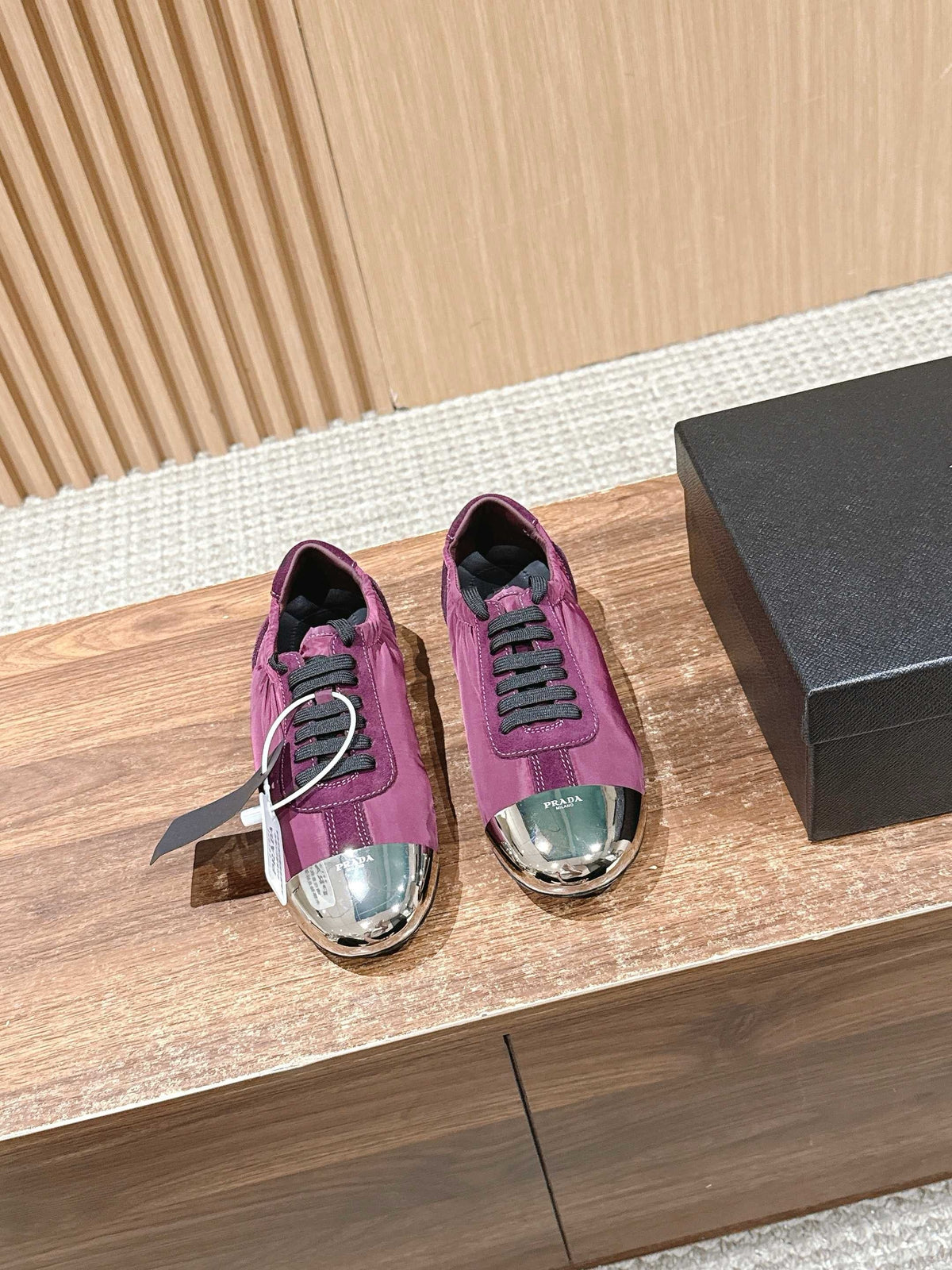 Pink Leather Graphic Low-Top - Women's
