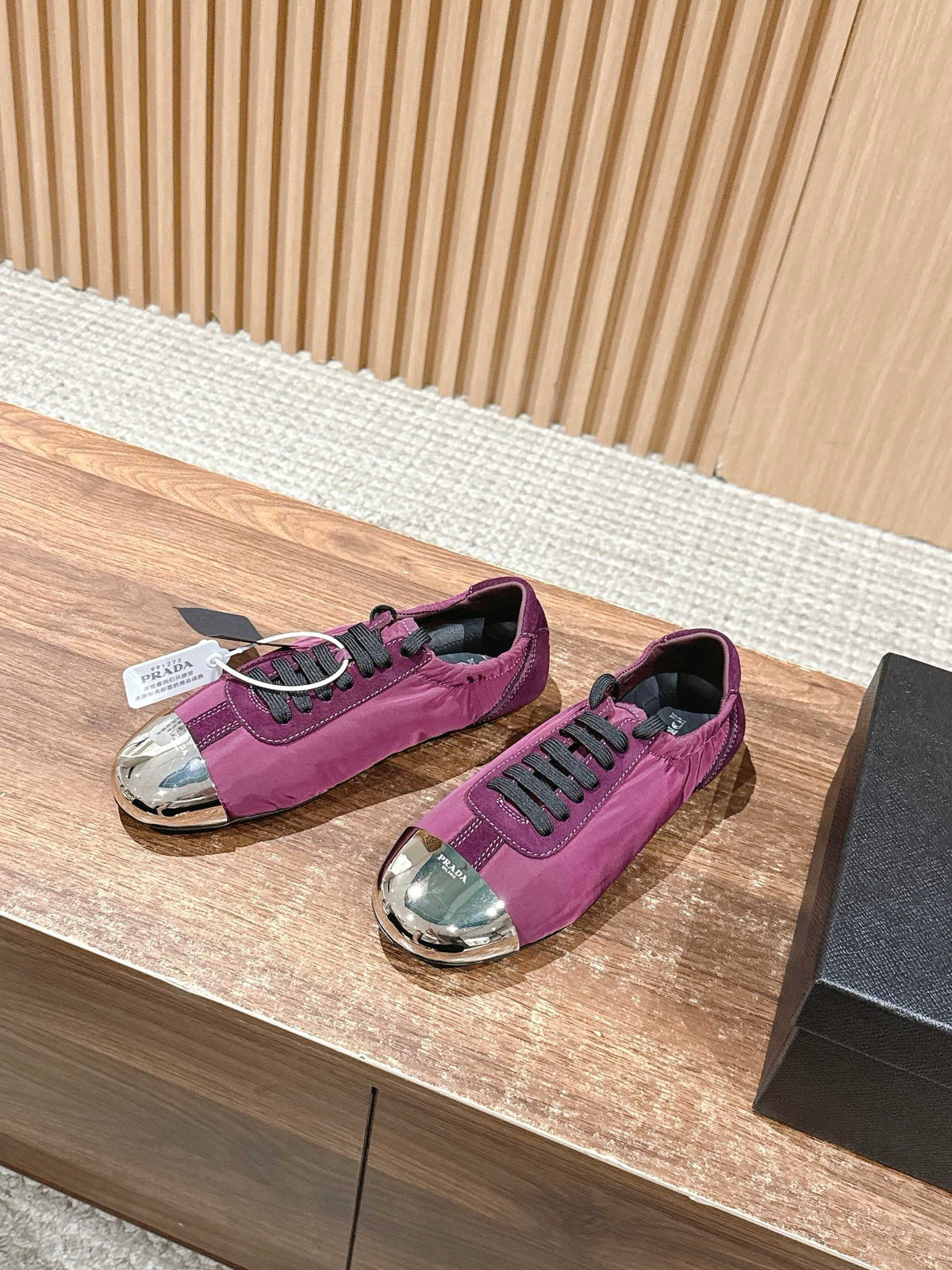 Pink Leather Graphic Low-Top - Women's