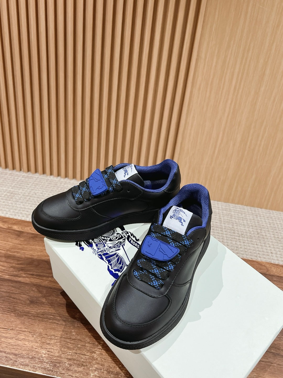 Black and White Sneakers