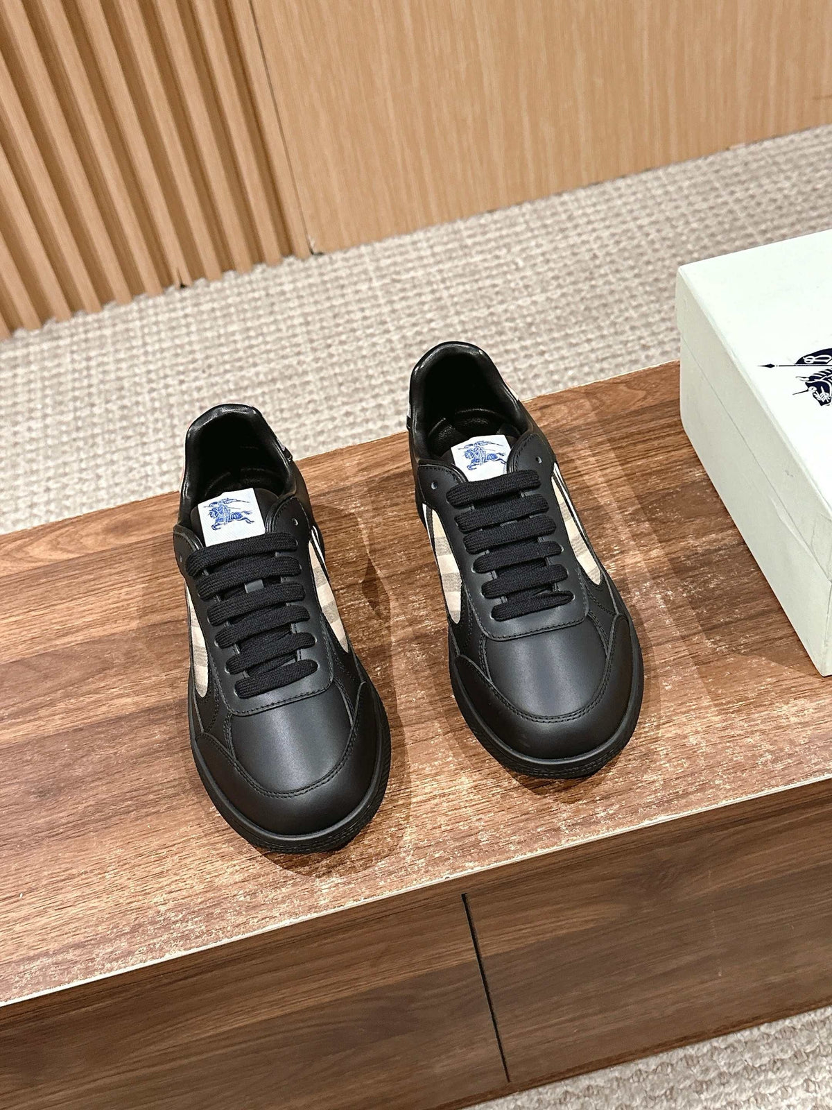 Black and White Sneakers