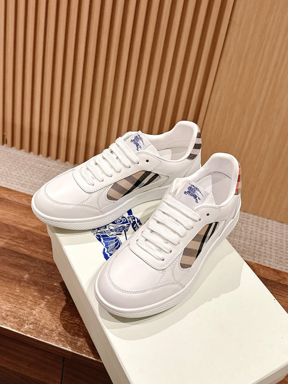 Black and White Sneakers