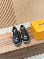 Trainer Black Leather