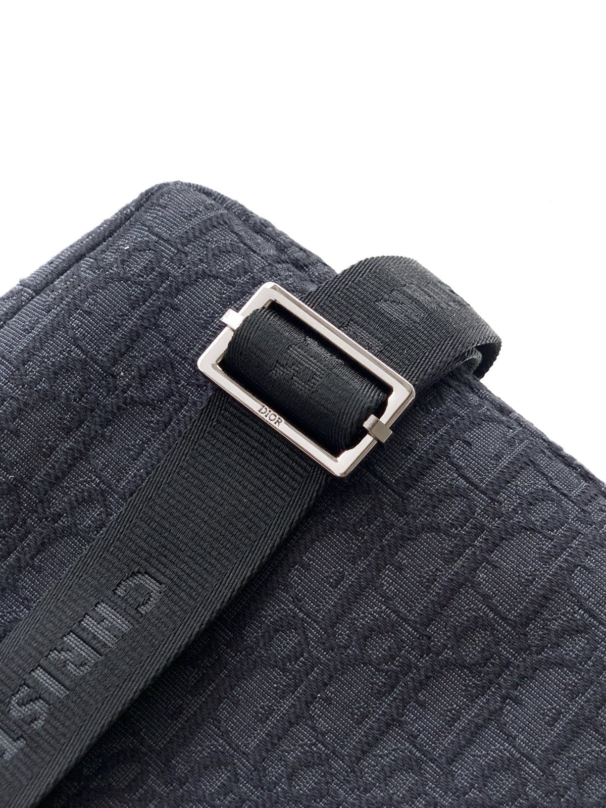 Black and Beige Crossbody Bag