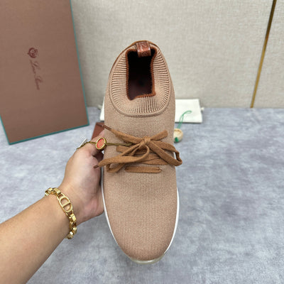 Camel Knit Tonal Low-Top - Men's