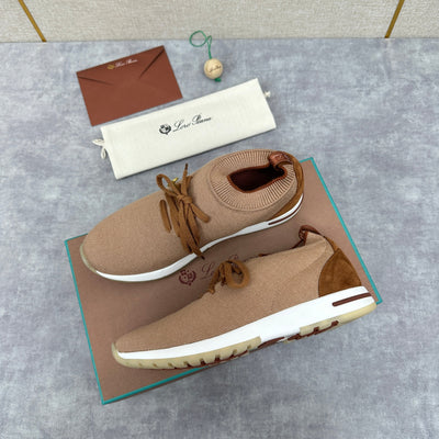 Camel Knit Tonal Low-Top - Men's