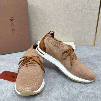 Camel Knit Tonal Low-Top - Men's