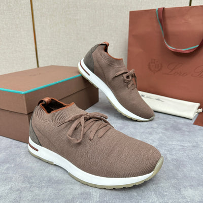 Camel Knit Tonal Low-Top - Men's