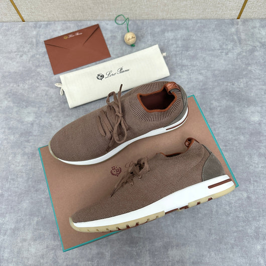 Camel Knit Tonal Low-Top - Men's