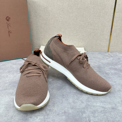 Camel Knit Tonal Low-Top - Men's