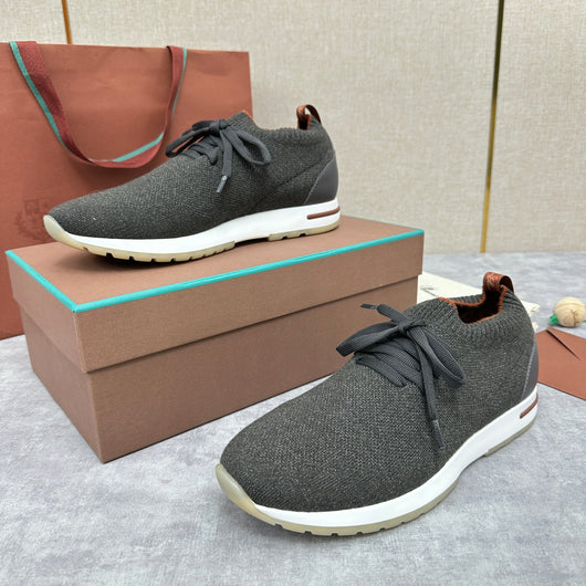 Camel Knit Tonal Low-Top - Men's