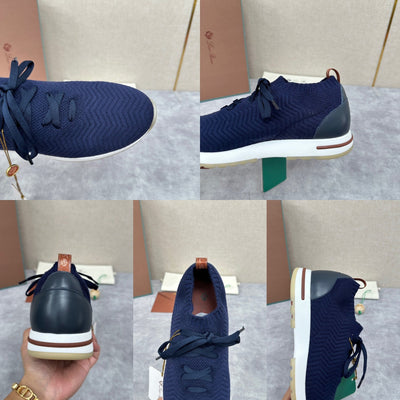 Camel Knit Tonal Low-Top - Men's