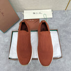 Orange Knit Tonal Sock Runner - Men's