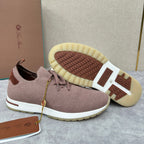 Blue Knit Contrast Sole Runner - Men's