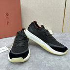 Cream Knit Chunky Sole Runner - Men's