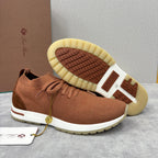 Brown Knit Tonal Sock Runner - Men's