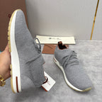 Brown Knit Tonal Sock Runner - Men's