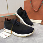 Brown Knit Tonal Sock Runner - Men's