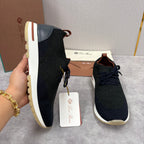 Brown Knit Tonal Sock Runner - Men's